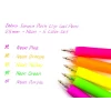 Pix cu gel Sarasa Neon 5 culori/set Zebra