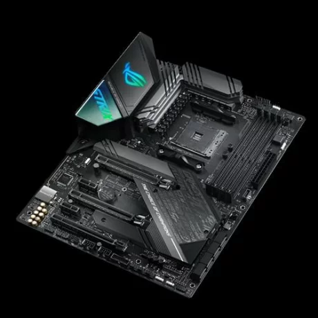 PLACA de BAZA ASUS X570-F GAMING, skt AM4, AMD X570, ATX, slot RAM 4 x DDR4, max 128 GB, 8x S-ATA 3, 2x M.2, 2x PCI-E, PCI-E4.0x16 x 1, PCI-E4.0x8 x 1, PCI-E4.0x4 x 1, LAN 1000 Mbps, Display Port, HDMI, 7.1, &quot;X570-F GAMING&quot;