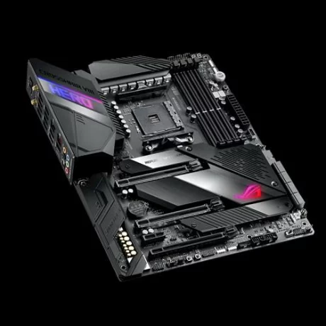 PLACA de BAZA ASUS CROSSHAIR VIII HWF, skt AM4, AMD X570, ATX, slot RAM 4 x DDR4, max 128 GB, 8x S-ATA 3, 2x M.2, 1x PCI-E, PCI-E4.0x16 x 1, PCI-E4.0x8 x 1, PCI-E4.0x4 x 1, LAN 1000 Mbps x 2, 7.1, &quot;CROSSHAIR VIII HWF&quot;