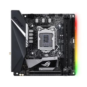 PLACA de BAZA ASUS ROG STRIX H370-I GAMING, skt LGA 1151, Intel H370, mini ITX, slot RAM 2 x DDR4, max 32 GB, 4x S-ATA 3, 2x M.2, nux PCI-E, PCI-E3.0x16 x 1, LAN 1000 Mbps, Display Port, HDMI, 7.1, &quot;ROG STRIX H370-I GAMING&quot;