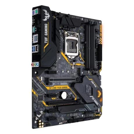 PLACA de BAZA ASUS TUF Z390-PLUS GAMING, skt LGA 1151, Intel Z390, ATX, slot RAM 4 x DDR4, max 64 GB, 6x S-ATA 3, 2x M.2, 4x PCI-E, PCI-E3.0x16 x 1, PCI-E3.0x4 x 1, LAN 1000 Mbps, Display Port, HDMI, 7.1, &quot;TUF Z390-PLUS GAMING&quot;