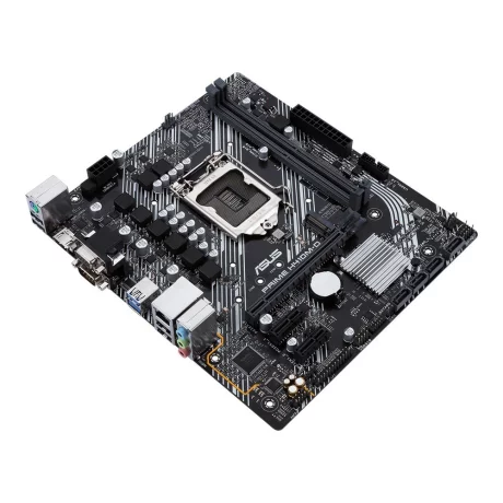 PLACA de BAZA ASUS PRIME H410M-D, skt LGA 1200, Intel H410, mATX, slot RAM 2 x DDR4, max 64 GB, 4x S-ATA 3, 1x M.2, 1x PCI-E, PCI-E3.0 x 16 x 2, LAN 10/100/1000 Mbps, HDMI, VGA, 7.1, &quot;PRIME H410M-D&quot;