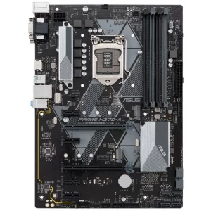 PLACA de BAZA ASUS PRIME H370-A, skt LGA 1151, Intel H370, ATX, slot RAM 4 x DDR4, max 64 GB, 6x S-ATA 3, 2x M.2, 4x PCI-E, PCI-E3.0x16 x 1, PCI-E3.0x4 x 1, LAN 1000 Mbps, HDMI, DVI, VGA, 7.1, &quot;PRIME H370-A&quot;