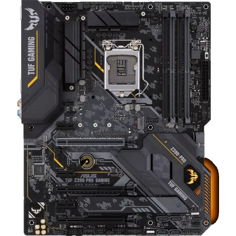 PLACA de BAZA ASUS TUF Z390-PRO GAMING, skt LGA 1151, Intel Z390, ATX, slot RAM 4 x DDR4, max 64 GB, 6x S-ATA 3, 2x M.2, 3x PCI-E, PCI-E3.0x16 x 1, PCI-E3.0x8 x 1, PCI-E3.0x2 x 1, LAN 1000 Mbps, Display Port, HDMI, 7.1, &quot;TUF Z390-PRO GAMING&quot;