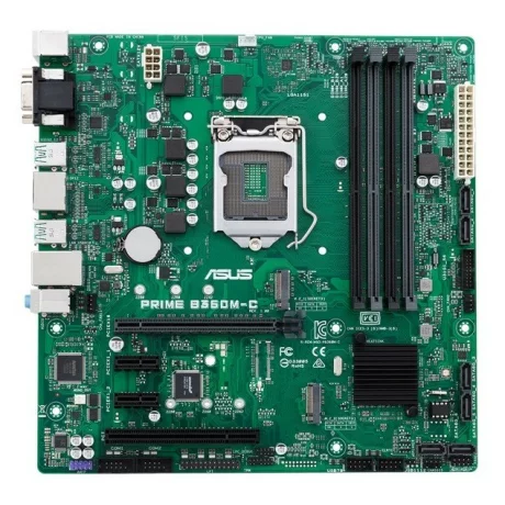PLACA de BAZA ASUS PRIME B360M-C, skt LGA 1151, Intel B360, mATX, slot RAM 4 x DDR4, max 64 GB, 6x S-ATA 3, 2x M.2, 2x PCI-E, PCI-E3.0x16 x 1, LAN 1000 Mbps, Display Port x 2, HDMI, VGA, 7.1, &quot;PRIME B360M-C&quot;