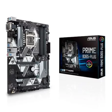 PLACA de BAZA ASUS PRIME B365-PLUS, skt LGA 1151, Intel B365, ATX, slot RAM 4 x DDR4, max 64 GB, 6x S-ATA 3, 2x M.2, 4x PCI-E, PCI-E3.0x16 x 1, PCI-E3.0x4 x 1, LAN 1000 Mbps, HDMI, DVI, VGA, 7.1, &quot;PRIME B365-PLUS&quot;