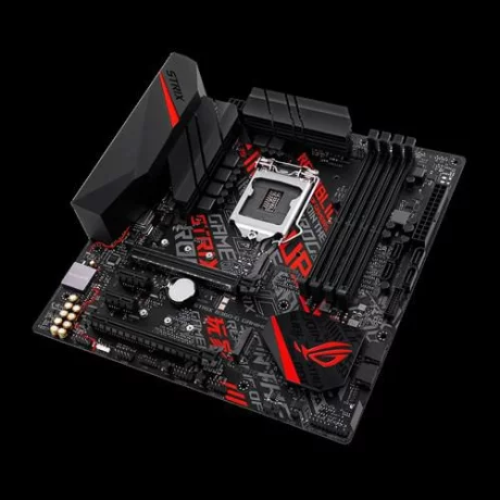 PLACA de BAZA ASUS STRIX B360-G GAM, skt LGA 1151, Intel B360, mATX, slot RAM 4 x DDR4, max 64 GB, 6x S-ATA 3, 2x M.2, 1x PCI-E, PCI-E3.0x16 x 1, PCI-E3.0x4 x 1, LAN 1000 Mbps, HDMI, DVI, 7.1, &quot;STRIX B360-G GAM&quot;