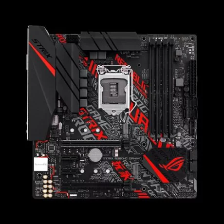 PLACA de BAZA ASUS STRIX B360-G GAM, skt LGA 1151, Intel B360, mATX, slot RAM 4 x DDR4, max 64 GB, 6x S-ATA 3, 2x M.2, 1x PCI-E, PCI-E3.0x16 x 1, PCI-E3.0x4 x 1, LAN 1000 Mbps, HDMI, DVI, 7.1, &quot;STRIX B360-G GAM&quot;