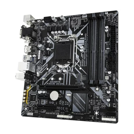 PLACA de BAZA GIGABYTE B365M DS3H, skt LGA 1151, Intel B365, mATX, slot RAM 4 x DDR4, max 64 GB, 6x S-ATA 3, 1x M.2, 1x PCI-E, PCI-E3.0x16 x 1, PCI-E3.0x4 x 1, LAN 1000 Mbps, HDMI, DVI, VGA, 7.1, &quot;B365M DS3H&quot;