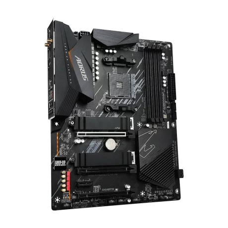 PLACA de BAZA GIGABYTE B550 AORUS ELITE AX V2, skt AM4, AMD B550, ATX, slot RAM 4 x DDR4, max 128 GB, 4x S-ATA 3, 2x M.2, 3x PCI-E, PCI-E4.0x16 x 1, PCI-E3.0x4 x 3, LAN 2500 Mbps, Display Port, HDMI, 7.1, &quot;B550 AORUS ELITE AX V2&quot;