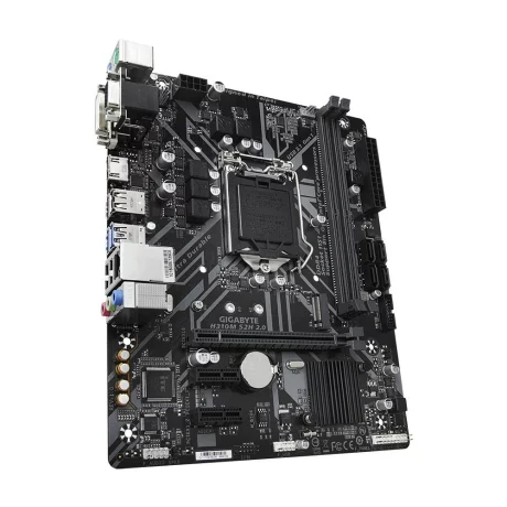 PLACA de BAZA GIGABYTE H310M S2H 2.0, skt LGA 1151, Intel H310, mATX, slot RAM 2 x DDR4, max 32 GB, 4x S-ATA 3, 1x M.2, 2x PCI-E, PCI-E3.0x16 x 1, LAN 1000 Mbps, HDMI, DVI, VGA, 7.1, &quot;H310M S2H 2.0&quot;