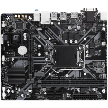 PLACA de BAZA GIGABYTE H310M S2H 2.0, skt LGA 1151, Intel H310, mATX, slot RAM 2 x DDR4, max 32 GB, 4x S-ATA 3, 1x M.2, 2x PCI-E, PCI-E3.0x16 x 1, LAN 1000 Mbps, HDMI, DVI, VGA, 7.1, &quot;H310M S2H 2.0&quot;