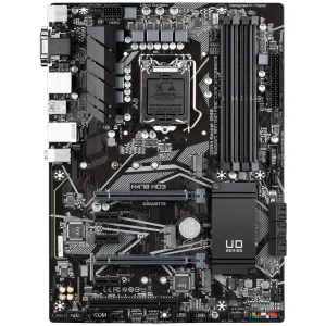 PLACA de BAZA GIGABYTE H470 HD3, skt LGA 1200, Intel H470, ATX, slot RAM 4 x DDR4, max 128 GB, 6x S-ATA 3, 2x M.2, 1x PCI-E, PCI-E3.0 x 16 x 3, LAN 1000 Mbps, HDMI, DVI, VGA, 7.1, &quot;H470 HD3&quot;