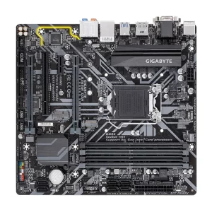 PLACA de BAZA GIGABYTE B365M D3H, skt LGA 1151, Intel B365, mATX, slot RAM 4 x DDR4, max 64 GB, 6x S-ATA 3, 1x M.2, 1x PCI-E, PCI-E3.0x16 x 1, PCI-E3.0x4 x 1, LAN 1000 Mbps, Display Port, HDMI, DVI, VGA, 7.1, &quot;B365M D3H&quot;