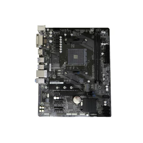 PLACA de BAZA GIGABYTE A320M-H, skt AM4, AMD A320, mATX, slot RAM 2 x DDR4, max 32 GB, 4x S-ATA 3, 1x M.2, 2x PCI-E, PCI-E3.0x16 x 1, LAN 1000 Mbps, HDMI, DVI, 7.1, &quot;A320M-H&quot;