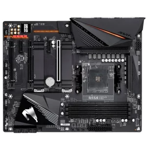 PLACA de BAZA GIGABYTE B550 AORUS PRO, skt AM4, AMD B550, ATX, slot RAM 2 x DDR4, max 64 GB, 6x S-ATA 3, 2x M.2, 2x PCI-E, PCI-E4.0x16 x 1, PCI-E3.0x4 x 1, PCI-E3.0x2 x 1, LAN 2500 Mbps, HDMI, 7.1, &quot;B550 AORUS PRO&quot;