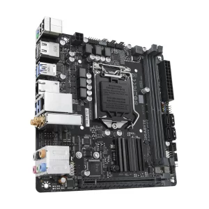 PLACA de BAZA GIGABYTE B360N WIFI, skt LGA 1151, Intel B360, mini ITX, slot RAM 2 x DDR4, max 32 GB, 4x S-ATA 3, 1x M.2, nux PCI-E, PCI-E3.0x16 x 1, LAN 1000 Mbps, HDMI x 2, 7.1, &quot;B360N WIFI&quot;