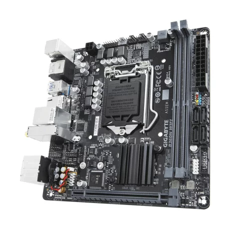 PLACA de BAZA GIGABYTE B360N WIFI, skt LGA 1151, Intel B360, mini ITX, slot RAM 2 x DDR4, max 32 GB, 4x S-ATA 3, 1x M.2, nux PCI-E, PCI-E3.0x16 x 1, LAN 1000 Mbps, HDMI x 2, 7.1, &quot;B360N WIFI&quot;
