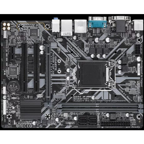 PLACA de BAZA GIGABYTE H310M S2P 2.0, skt LGA 1151, Intel H310, mATX, slot RAM 2 x DDR4, max 32 GB, 4x S-ATA 3, 1x M.2, 1x PCI-E, PCI-E3.0x16 x 1, LAN 1000 Mbps, HDMI, DVI, VGA, 7.1, &quot;H310M S2P 2.0&quot;