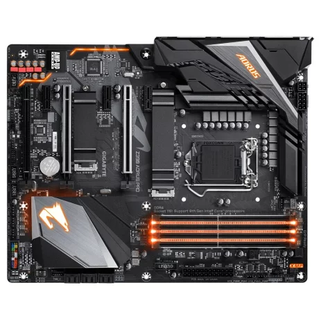 PLACA de BAZA GIGABYTE Z390 AORUS PRO, skt LGA 1151, Intel Z390, ATX, slot RAM 4 x DDR4, max 64 GB, 6x S-ATA 3, 2x M.2, 3x PCI-E, PCI-E3.0x16 x 1, PCI-E3.0x8 x 1, PCI-E3.0x4 x 1, LAN 1000 Mbps, HDMI, 7.1, &quot;Z390 AORUS PRO&quot;