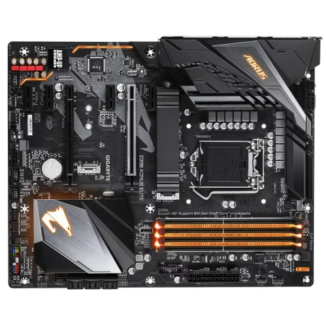 PLACA de BAZA GIGABYTE Z390 AORUS ELITE, skt LGA 1151, Intel Z390, ATX, slot RAM 4 x DDR4, max 64 GB, 6x S-ATA 3, 2x M.2, 4x PCI-E, PCI-E3.0x16 x 1, PCI-E3.0x4 x 1, LAN 1000 Mbps, HDMI, 7.1, &quot;Z390 AORUS ELITE&quot;