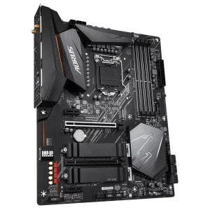 PLACA de BAZA GIGABYTE Z490 AORUS ELITE AC, skt LGA 1200, Intel Z490, ATX, slot RAM 4 x DDR4, max 128 GB, 6x S-ATA 3, 2x M.2, 2x PCI-E, PCI-E3.0x16 x 1, PCI-E3.0x4 x 1, LAN 2500 Mbps, HDMI, 7.1, &quot;Z490 AORUS ELITE AC&quot;