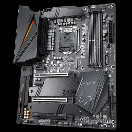 PLACA de BAZA GIGABYTE Z490 AORUS PRO AX, skt LGA 1200, Intel Z490, ATX, slot RAM 4 x DDR4, max 128 GB, 6x S-ATA 3, 2x M.2, 2x PCI-E, PCI-E3.0x16 x 1, PCI-E3.0x8 x 1, PCI-E3.0x4 x 1, LAN 2500 Mbps, HDMI, 7.1, &quot;Z490 AORUS PRO AX&quot;