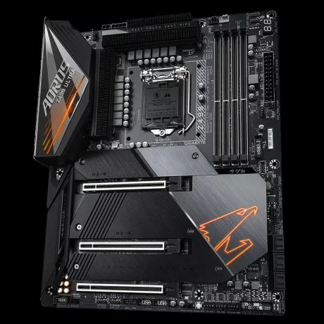PLACA de BAZA GIGABYTE Z490 AORUS ULTRA, skt LGA 1200, Intel Z490, ATX, slot RAM 4 x DDR4, max 128 GB, 6x S-ATA 3, 3x M.2, nux PCI-E, PCI-E3.0x16 x 1, PCI-E3.0x8 x 1, PCI-E3.0x4 x 1, LAN 2500 Mbps, HDMI, 7.1, &quot;Z490 AORUS ULTRA&quot;
