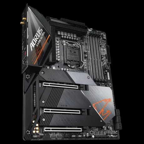 PLACA de BAZA GIGABYTE Z490 AORUS ULTRA, skt LGA 1200, Intel Z490, ATX, slot RAM 4 x DDR4, max 128 GB, 6x S-ATA 3, 3x M.2, nux PCI-E, PCI-E3.0x16 x 1, PCI-E3.0x8 x 1, PCI-E3.0x4 x 1, LAN 2500 Mbps, HDMI, 7.1, &quot;Z490 AORUS ULTRA&quot;