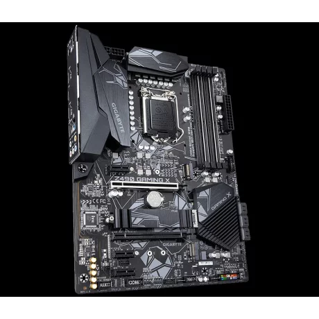 PLACA de BAZA GIGABYTE Z490 GAMING X, skt LGA 1200, Intel Z490, ATX, slot RAM 4 x DDR4, max 128 GB, 6x S-ATA 3, 2x M.2, 3x PCI-E, PCI-E3.0x16 x 1, PCI-E3.0x4 x 1, LAN 1000 Mbps, HDMI, 7.1, &quot;Z490 GAMING X&quot;