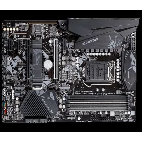 PLACA de BAZA GIGABYTE Z490 GAMING X, skt LGA 1200, Intel Z490, ATX, slot RAM 4 x DDR4, max 128 GB, 6x S-ATA 3, 2x M.2, 3x PCI-E, PCI-E3.0x16 x 1, PCI-E3.0x4 x 1, LAN 1000 Mbps, HDMI, 7.1, &quot;Z490 GAMING X&quot;