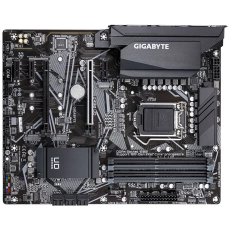 PLACA de BAZA GIGABYTE Z490 UD, skt LGA 1200, Intel Z490, ATX, slot RAM 4 x DDR4, max 128 GB, 6x S-ATA 3, 2x M.2, 3x PCI-E, PCI-E4.0x16 x 1, PCI-E3.0x4 x 1, LAN 1000 Mbps, HDMI, 5.1, &quot;Z490 UD&quot;