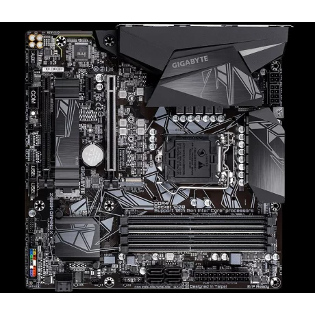 PLACA de BAZA GIGABYTE Z490M GAMING X, skt LGA 1200, Intel Z490, mATX, slot RAM 4 x DDR4, max 128 GB, 6x S-ATA 3, 1x M.2, 1x PCI-E, PCI-E3.0x16 x 1, PCI-E3.0x4 x 1, LAN 1000 Mbps, Display Port, HDMI, 7.1, &quot;Z490M GAMING X&quot;
