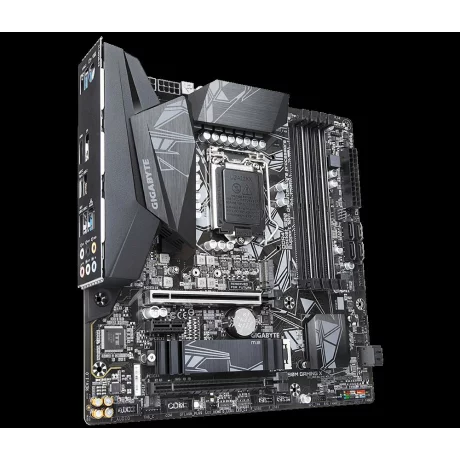 PLACA de BAZA GIGABYTE Z490M GAMING X, skt LGA 1200, Intel Z490, mATX, slot RAM 4 x DDR4, max 128 GB, 6x S-ATA 3, 1x M.2, 1x PCI-E, PCI-E3.0x16 x 1, PCI-E3.0x4 x 1, LAN 1000 Mbps, Display Port, HDMI, 7.1, &quot;Z490M GAMING X&quot;