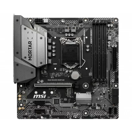 PLACA de BAZA MSI MAG B365M MORTAR, skt LGA 1151, Intel B365, mATX, slot RAM 4 x DDR4, max 64 GB, 6x S-ATA 3, 1x M.2, 2x PCI-E, PCI-E3.0 x 16 x 1, LAN 1000 Mbps, HDMI, 7.1, &quot;MAG B365M MORTAR&quot;