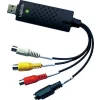 PLACA de captura LOGILINK (Videograbber), intrare: RCA x 3 (audio/video), S-Video, la iesire USB 2.0, transfer inregistrari de pe case video pe PC (analog la digital), &quot;VG0001A&quot;