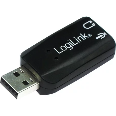 Placa De Sunet Logilink, Extern, 5.1, Interfata Usb 2.0, Conectori 3.5 Mm Jack, Ua0053