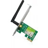 PLACA RETEA TP-LINK , intern wireless 2.4 GHz, PCI-E, port, 150 Mbps, antena externa detasabila x 1, &quot;TL-WN781ND&quot;