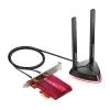 PLACA RETEA TP-LINK AX3000, intern wireless 2.4 GHz | 5 GHz, PCI-E, port, 3000 Mbps, antena externa x 2, &quot;Archer TX3000E&quot;