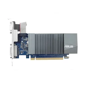 PLACA VIDEO ASUS NVIDIA GeForce GT 710, 1 GB GDDR5 32 biti, PCI Express 2.0 x 16, HDMI, DVI, VGA, sistem racire aer pasiv, &quot;GT710-SL-1GD5-BRK&quot;