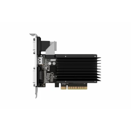 PLACA VIDEO GAINWARD NVIDIA GeForce GT 710 GB SilentFX, 2 GB GDDR3 64 biti, PCI Express 2.0 x 16, HDMI, DVI, VGA, sistem racire aer pasiv, &quot;426018336-3576&quot;