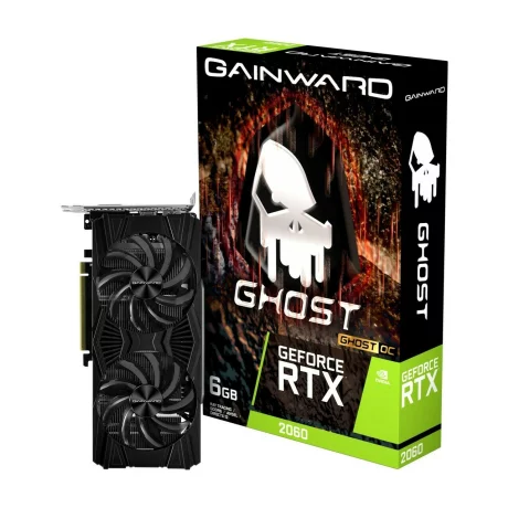 PLACA VIDEO GAINWARD NVIDIA GeForce RTX 2060 Ghost OC, 6 GB GDDR6 192 biti, PCI Express 3.0 x 16, HDMI, DisplayPort, DVI, sistem racire aer activ, &quot;426018336-4412&quot;