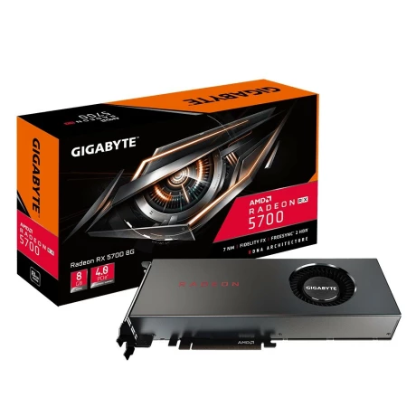 PLACA VIDEO GIGABYTE AMD Radeon RX 5700 8G, 8 GB GDDR6 256 biti, PCI Express 4.0 x 16, HDMI, Display Port x 3, sistem racire aer activ, &quot;R57-8GD-B&quot;