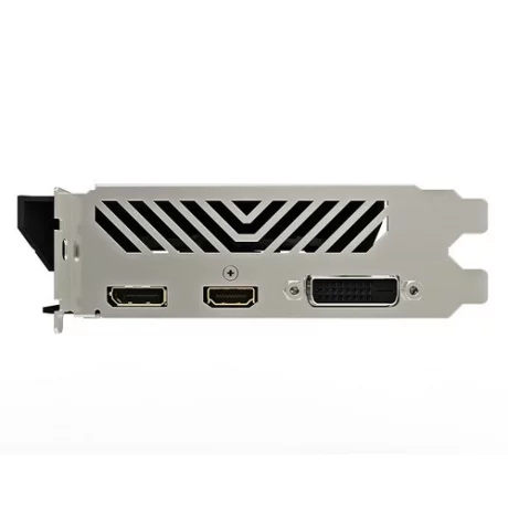 PLACA VIDEO GIGABYTE NVIDIA GeForce GTX 1650 D6 OC, 4 GB GDDR6 128 biti, PCI Express 3.0 x 16, HDMI, DisplayPort, DVI, sistem racire aer activ, &quot;GV-N1656OC-4GD 2.0&quot;