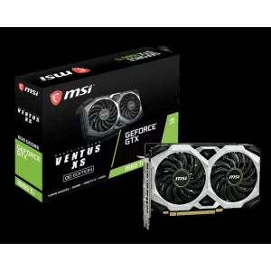 PLACA VIDEO MSI NVIDIA GeForce GTX 1660 Ti Ventus Xs 6G OC, 6 GB GDDR6 192 biti, PCI Express 3.0 x 16, HDMI, Display Port x 3, sistem racire aer activ, &quot;GTX1660TIVENTUSXS&quot;