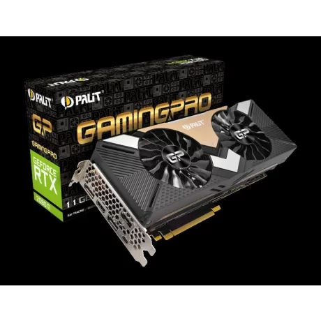 PLACA VIDEO Palit NVIDIA GeForce RTX 2080 Ti GamingPro, 11 GB GDDR6 352 biti, PCI Express 3.0 x 16, HDMI, Display Port x 3, USB Type-C, sistem racire aer activ, &quot;NE6208TT20LC-150A&quot;