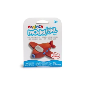 Plastilina ModeLight Carioca mijloace de transport Avion