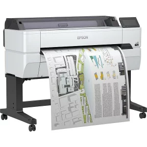 Plotter Inkjet Color Epson Surecolor SC-T5400, A0, Functii: Impr., Viteza de Printare Monocrom: nespec., Viteza de printare color: nespec., Conectivitate:USB|Retea|WiFi, Duplex:nu, ADF:Nu(incl.TV 60RON) &quot;C11CF86301A0&quot;