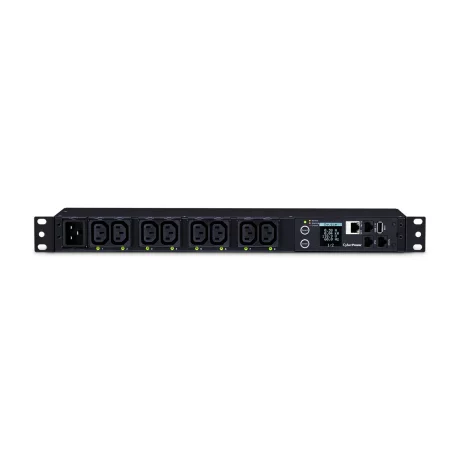 PDU CYBER POWER 1U pt. rack 19 inch, 8 prize IEC, intrare IEC, max 16 A, &quot;PDU81005&quot;