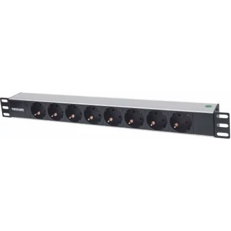 PDU INTELLINET 1U pt. rack 19 inch, 8 prize Schuko, intrare Schuko, max 15 A, 1.6 m, &quot;714037&quot;